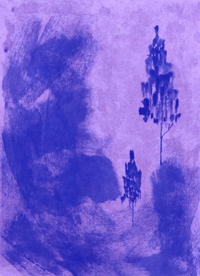 Seesteiset violetit puut tekijältä Santhosh ch