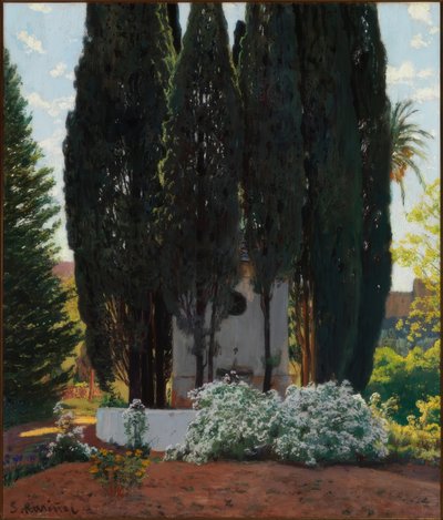 Cyrpressenin kaivo tekijältä Santiago Rusiñol