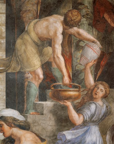 Tuli Borgossa tekijältä Sanzio of Urbino (workshop) Raphael