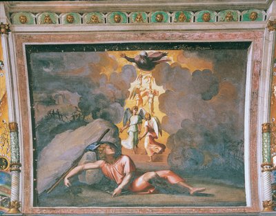 Jaakobin unelma tekijältä Sanzio of Urbino (workshop) Raphael