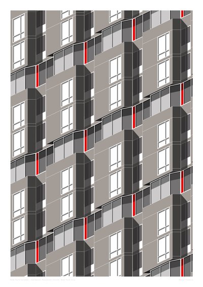 Eastwood, Roosevelt Island, NYC, 2015 (digitaalinen) tekijältä Sarah Evans