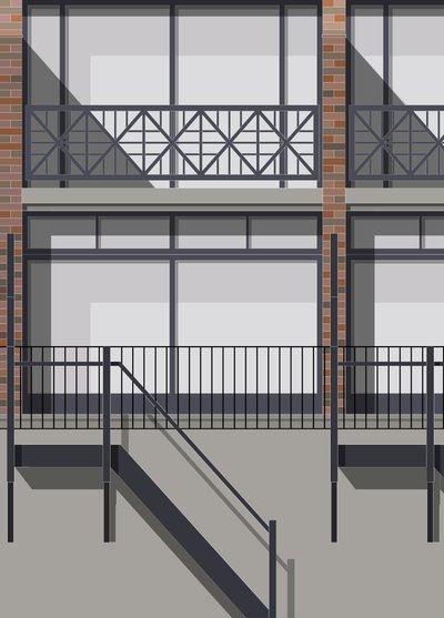 Mallard Place, 2018 (digitaalinen) tekijältä Sarah Evans