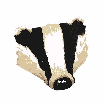 Mäyrä, 2018,(digitaalinen piirustus) tekijältä Sarah Thompson Engels