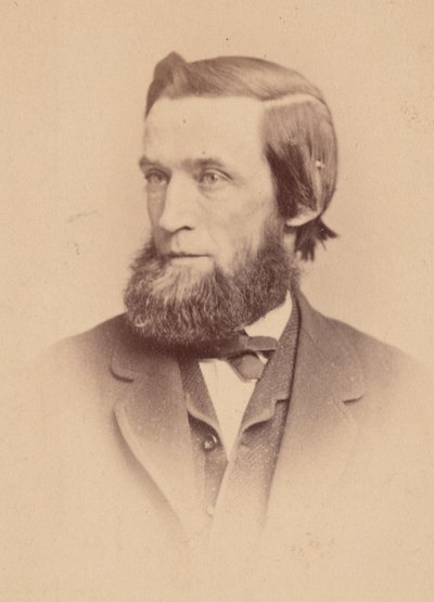 Hubert Anson Newtonin muotokuva 1830-1896, 1870-1877. tekijältä Sarony and Co