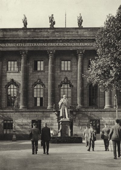 Berliini: Universitat; Yliopisto (m/w kuva) tekijältä Sasha Stone