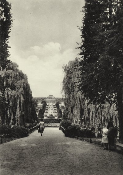Potsdam, Sanssoucin terassit; Sanssoucin terassit (m/w kuva) tekijältä Sasha Stone