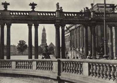 Potsdam, Stadtschloss, Kolonnaden an der Havel; Town Palace, Colonnades on the Havel (m/w kuva) tekijältä Sasha Stone