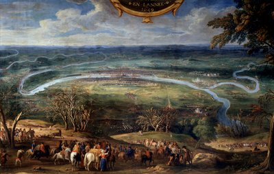 Louis II of Bourbon, Conden prinssi (Bourbon-Conde) (Grand Conde) (1621-1686), Pariisin saarto vuonna 1649 Vapahtaja Le Conten Fronde-maalauksen aikana (Leconte, Le Comte, Lecomte) (1659) -1694) 1600-luvun Chantilly, Musee Conde tekijältä Sauveur Le Conte