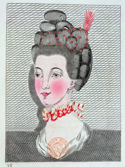 Kampaajan taito Pariisissa, 1767 tekijältä Sauveur Legros or Le Gros
