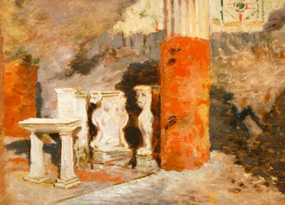 Talo Pompejissa, kirjoittanut Francesco Saverio Altamura (1826-1897) tekijältä Saverio Altamura