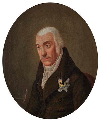 Kaarle II:n muotokuva, Mecklenburg-Strelitzin suurherttua 1741-1816, 1816. tekijältä Scharenberg