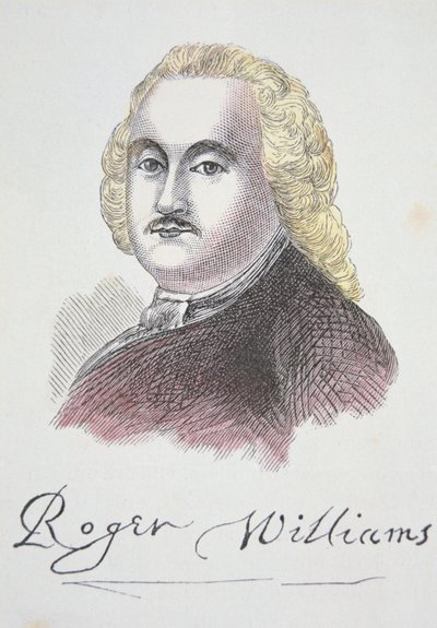 Roger Williams (väri litho) tekijältä School American