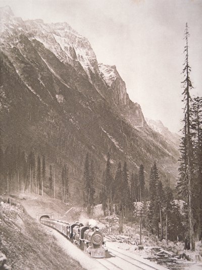 Canadian Pacific Railway Train, n. 1925 (m/v kuva) tekijältä School Canadian