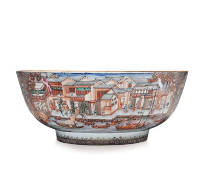 Iso Hong kulho, n. 1785 (keraaminen) tekijältä School Chinese