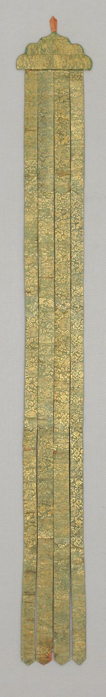 Banderole, noin 1700-luku (silkkibrokaatti) tekijältä School Chinese
