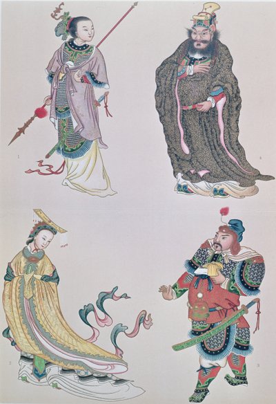 Kiinan historian sankarit ja sankarittaret, mukaan lukien keisarinna Wu tekijältä School Chinese