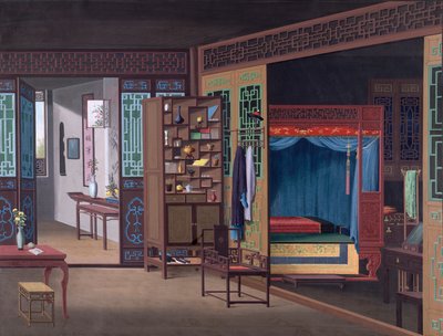 Kantonin kiinalaisen talon sisustus tekijältä School Chinese