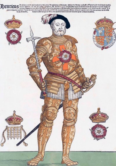 Englannin kuningas Henrik VIII (painettu) tekijältä School English