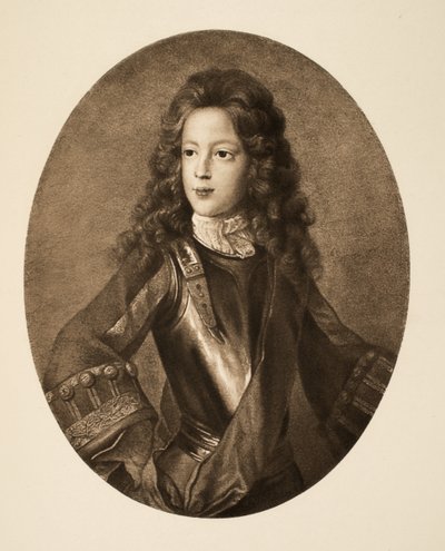 Prinssi James Francis Edward Stuart, pubi. 1902 (kollotyyppi) tekijältä School English