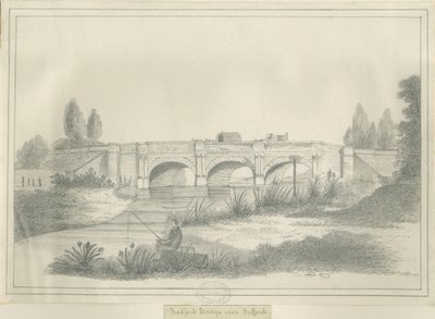 Stafford - Radford Bridge: lyijykynäpiirros, nd [?1800-luvulla] (piirustus) tekijältä School English