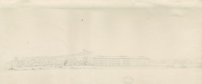 Stafford – Kaupunkinäkymä: lyijykynäpiirros, nd [?1800-luvulla] (piirustus) tekijältä School English