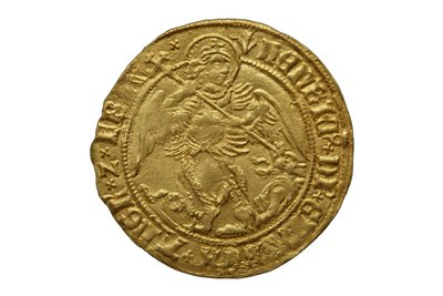 Tudor-kolikko Asthall Hoardista tekijältä School English