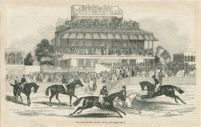Wolverhampton - Grand Stand: puupiirros, nd [c 1844] (painettu) tekijältä School English