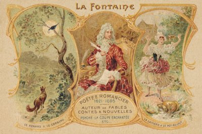 Jean de La Fontaine (painettu) tekijältä School French