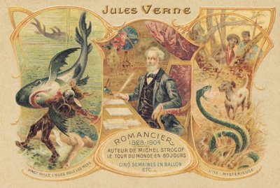 Jules Verne ja hänen kuuluisat teoksensa (painettu) tekijältä School French
