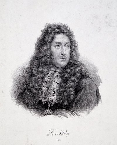 Muotokuva Andre Le Notresta (Lenotre tekijältä School French