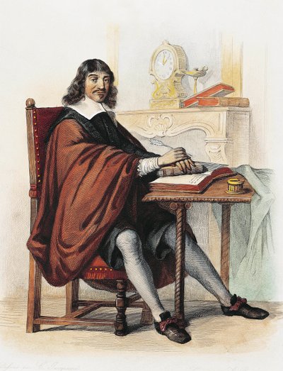 Rene Descartes (värikaiverrus) tekijältä School French