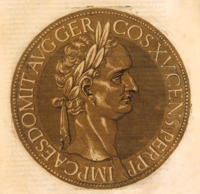 Keisari Domitianus (väri litho) tekijältä School French
