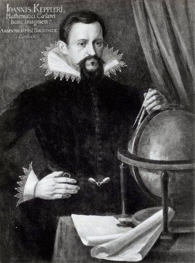 Johannes Kepler (litografi) tekijältä School German