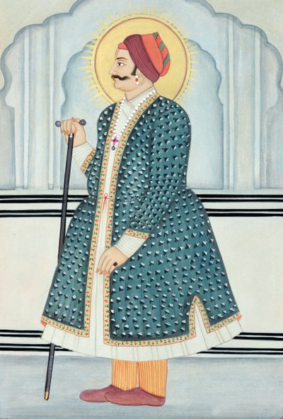 Maharaja Sawai Jai Singh Two:n miniatyyrimaalaukset, Jaipur tekijältä School Indian