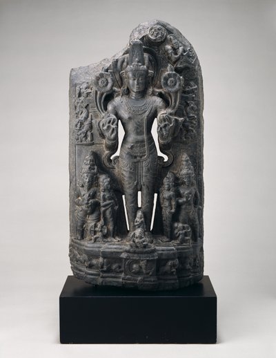 Surya, c. 1000-luku (musta kloriitti) tekijältä School Indian