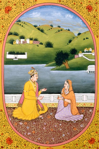 Vuosi Kalenteri Kuva  maalaus hindu kuukausi Kartik, Intia tekijältä School Indian
