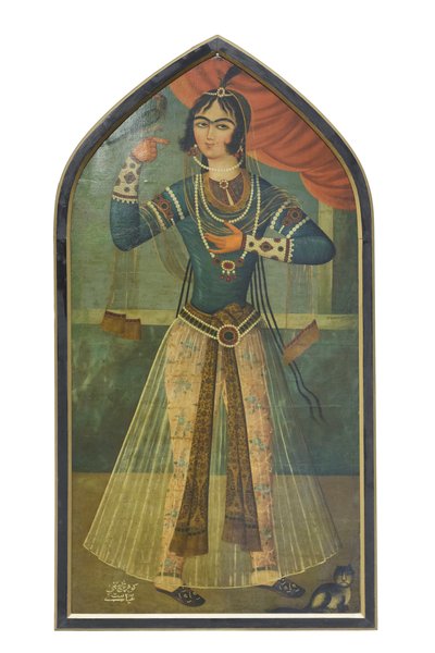 Gohar Taj Bani Abbasi, Mehr Ali Isfahani, taidemuseo, kuvataiteen museo tekijältä School Iranian