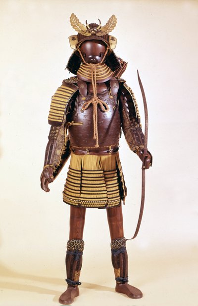 Japanilainen Samurai-panssari Ka-Ga, 1500-luvun loppu tekijältä Japanese School