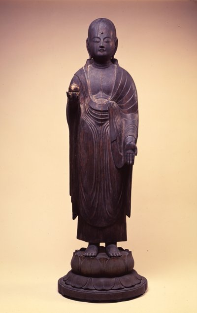 Jizo Bosatsu, Ate Heian / Fujiwara Perio d tekijältä Japanese School