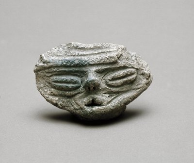 Terrakottapää, Jomon-kausi 6.-3. vuosisadalla eKr tekijältä Japanese School