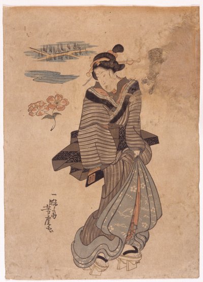 Nimetön (värillinen puupiirros) tekijältä School Japanese