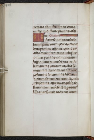 Kings 9, f.228v, tuntikirja, Sarumin käyttö ("Anne Boleynin tuntikirja") (pergamentti). tekijältä School Netherlandish