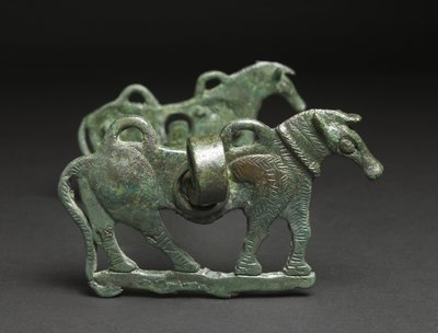 Horse Bit, mahdollisesti 9.-7. vuosisadalla eKr., Iran (pronssi) (katso myös 113753) tekijältä School Persian