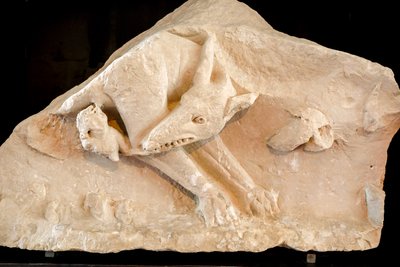 Susi ja kaksoset Romulus ja Remus, 2. vuosisata (veistos) tekijältä School Roman