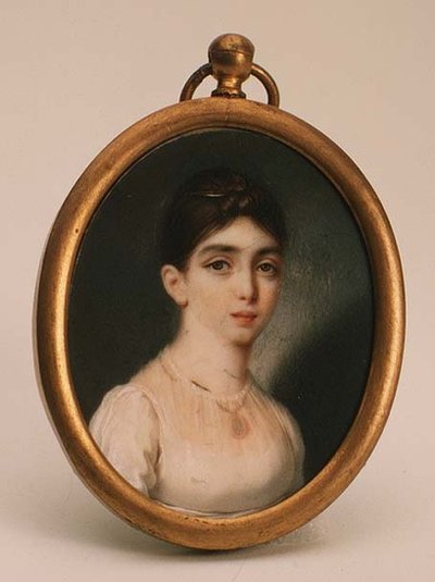 Muotokuva Darja Mihailovna Opochininasta (1788-1854) tekijältä School Russian