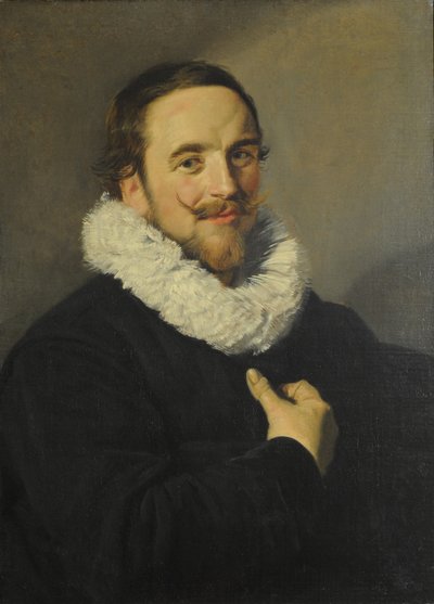 Herrasmiehen muotokuva tekijältä School of Frans Hals