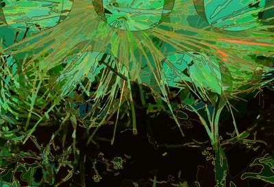Artichoke_abst_horz2 (digitaalinen) tekijältä Scott J. Davis