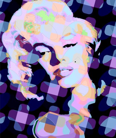 Marilyn Monroe (digitaalinen) tekijältä Scott J. Davis