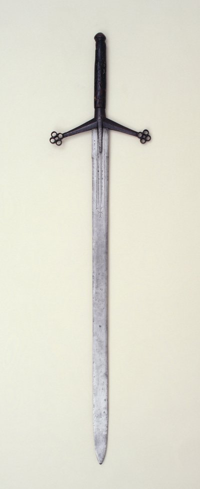 Claymore, n. 1500-30 (teräs) tekijältä Scottish School