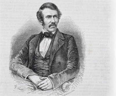 David Livingstone (1813-1873), kaivertaja S. Pannemaker tekijältä Scottish School